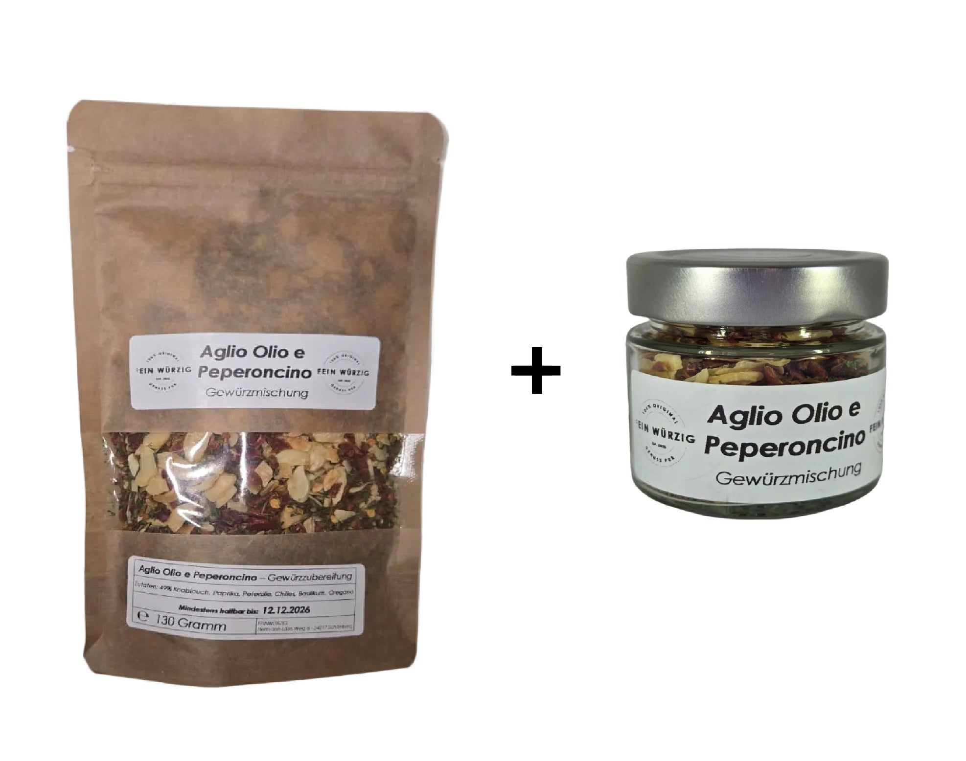 Aglio Olio e Peperoncino – Gewürzmischung