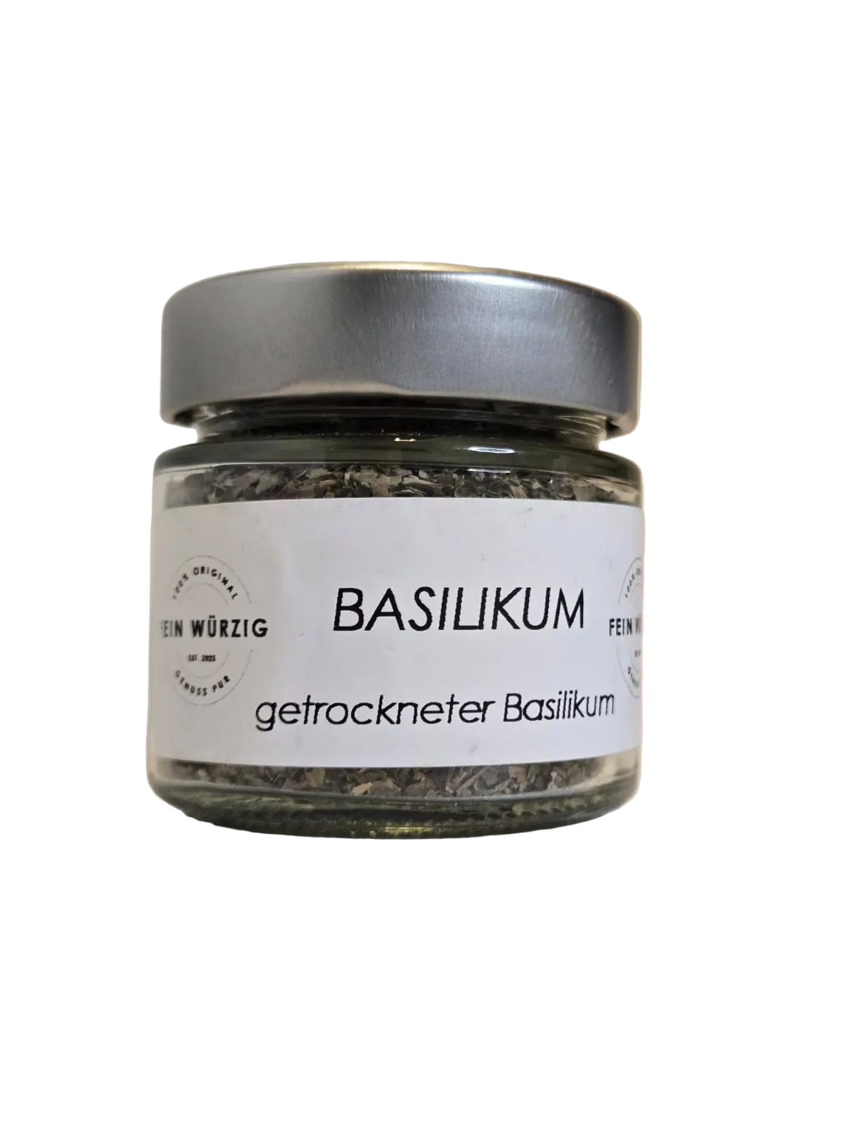 Basilikum gerebelt – grün getrocknet