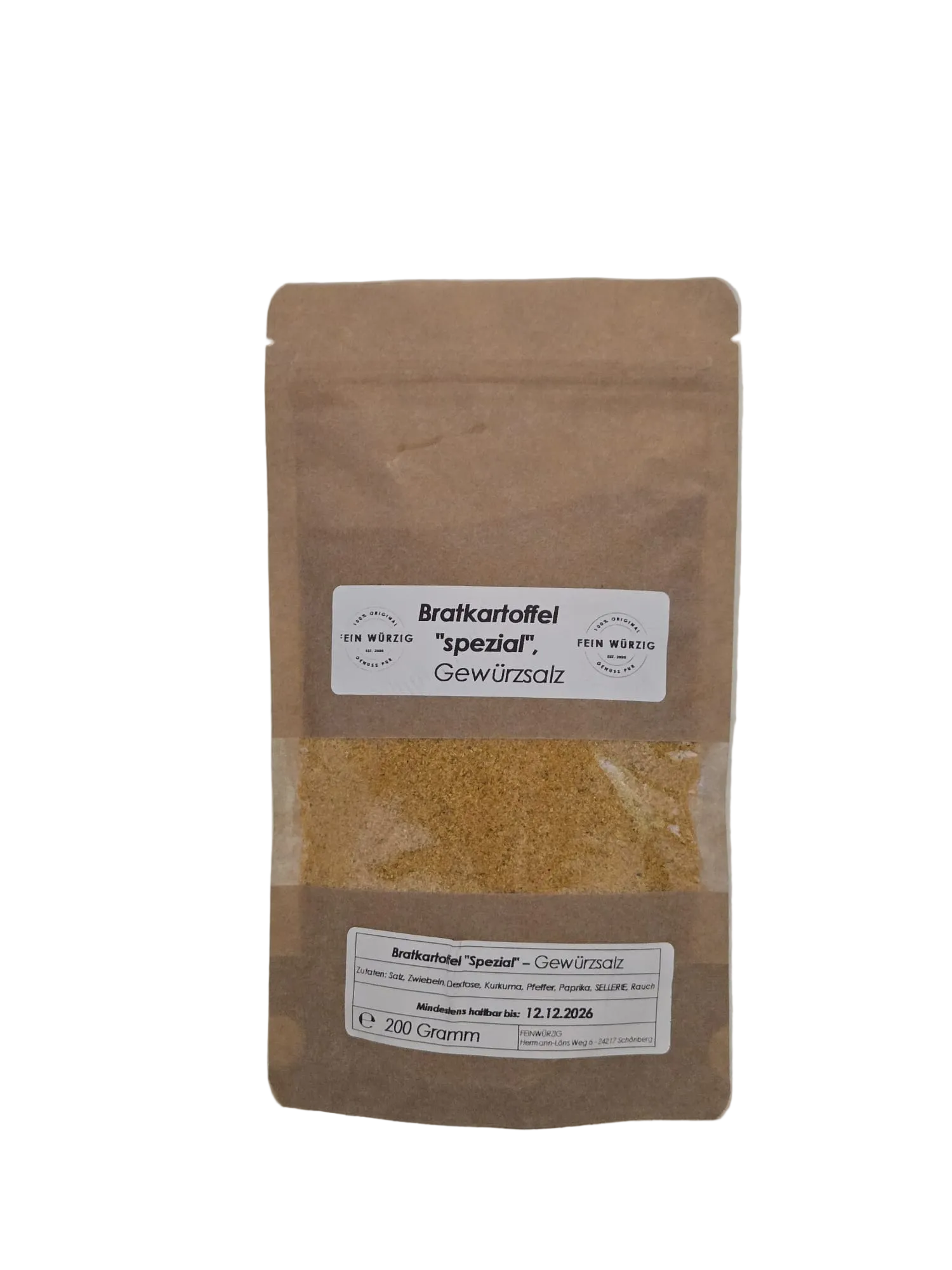 Bratkartoffel „Spezial“ – Gewürzsalz