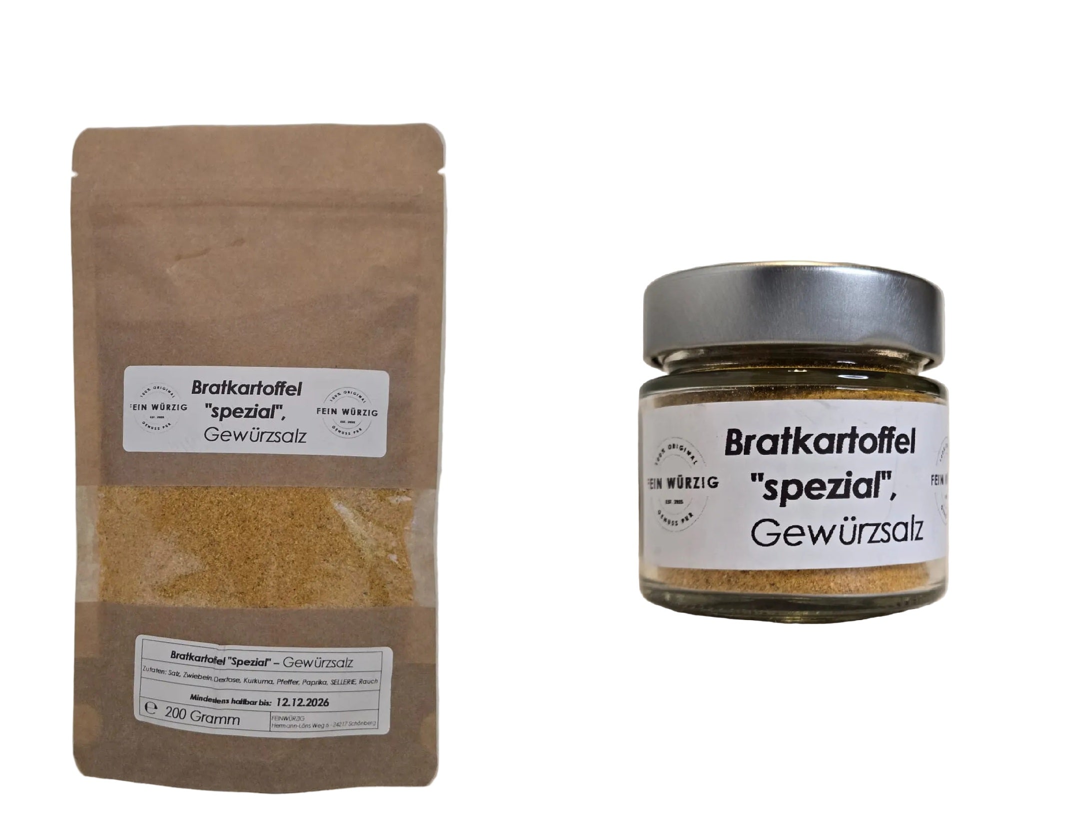 Bratkartoffel „Spezial“ – Gewürzsalz