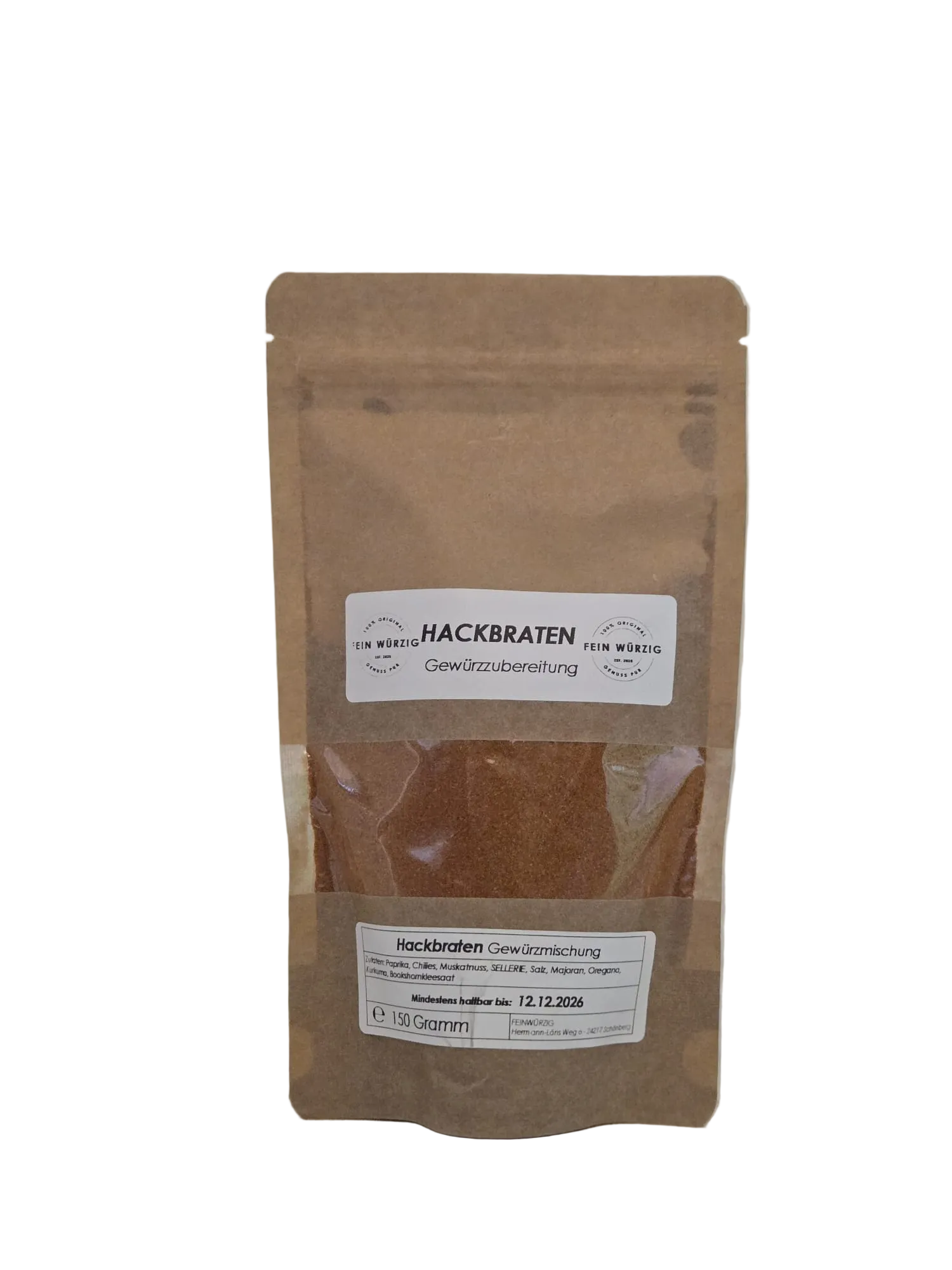 Hackbraten – Gewürzzubereitung