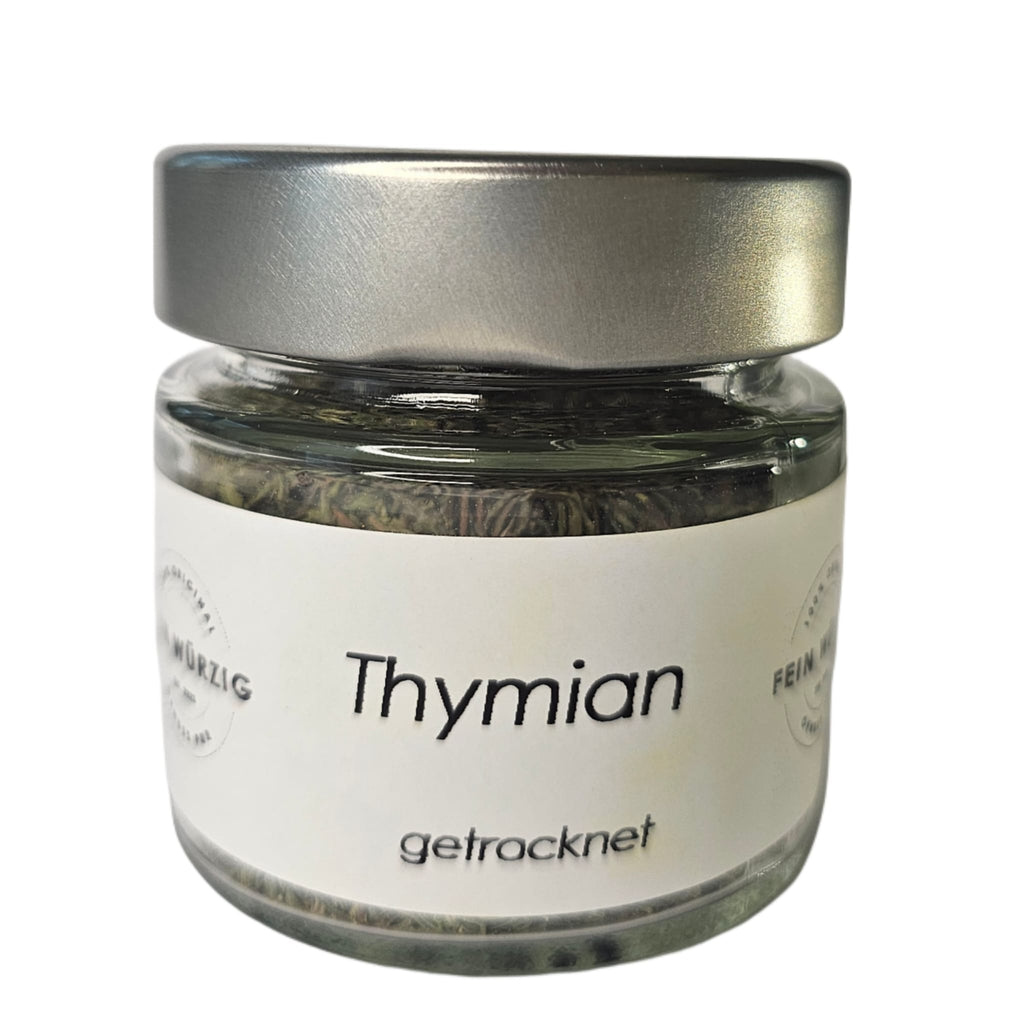 Thymian gerebelt, grün – getrocknet