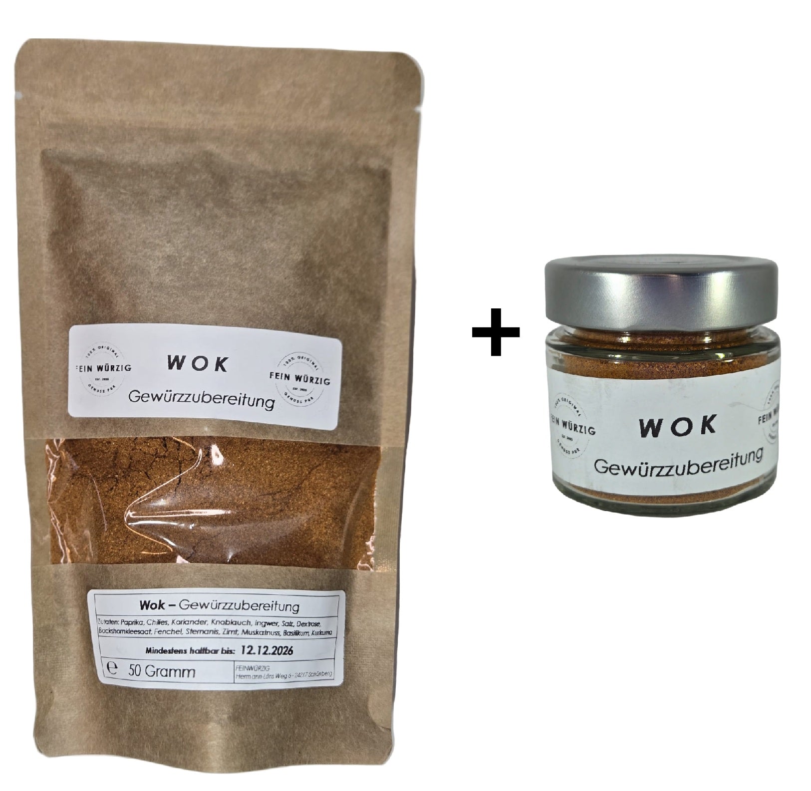 Wok – Gewürzzubereitung