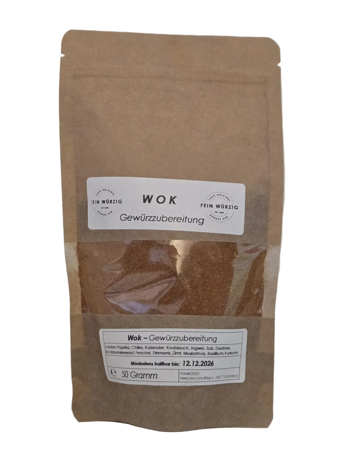 Wok – Gewürzzubereitung