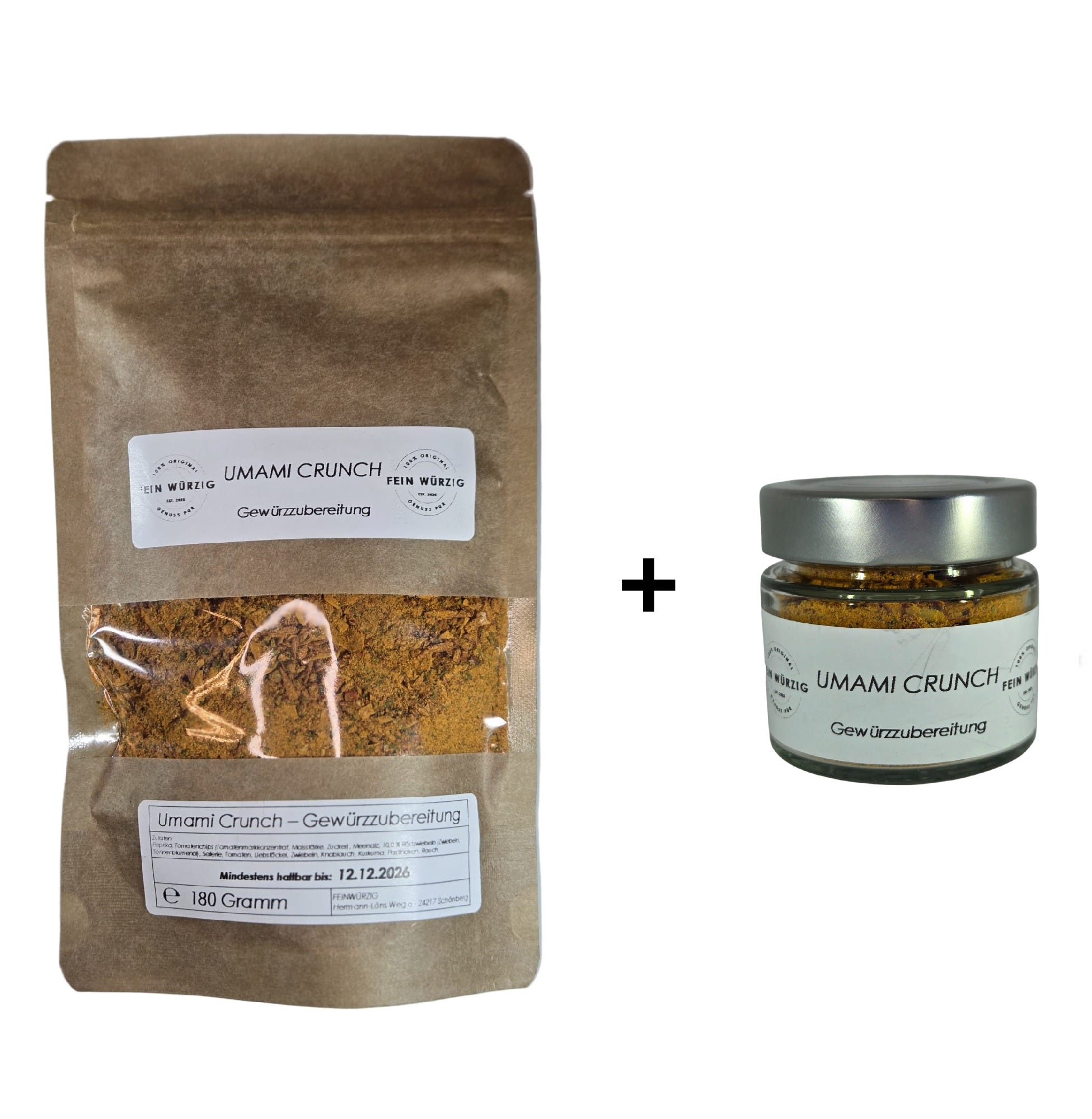 Umami Crunch – Gewürzzubereitung